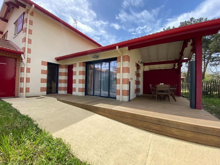 Maison Typee Arcachonnaise Avec Piscine Commune Ла Тест-де-Бух Екстериор снимка