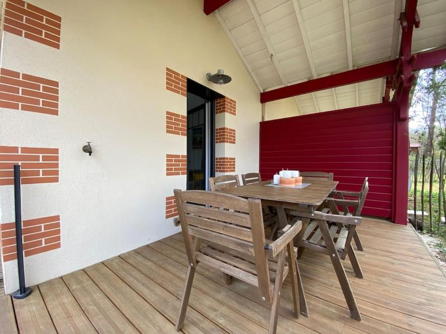 Maison Typee Arcachonnaise Avec Piscine Commune Ла Тест-де-Бух Екстериор снимка